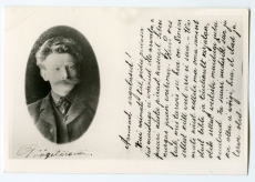 Hans Pöögelmanni kiri sugulastele ja foto allkirjaga 
