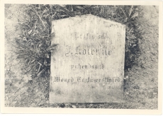 Johann Köler, haud Suure-Jaani kalmistul