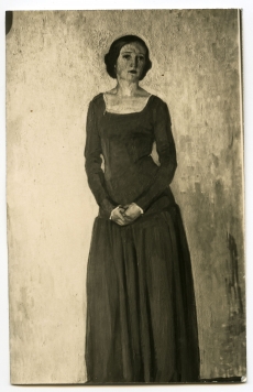 Nikolai Triik "Erna Villmeri portree" (õli, 1913)