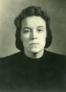 Betti Alver 1946. või 1947. aastal