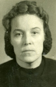 Betti Alver 1946. või 1947. aastal