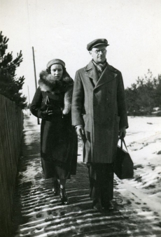 Betti Alver ja Heiti Talvik 1938./1939. a