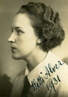 Betti Alver 1931. a