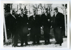 Korp! Fraternitas Estica auvilistlased 1932. a. Vas.: Gustav Reiman, Friedrich Akel, Konstantin Päts, Raimund Thar, Aleksander Paldrock