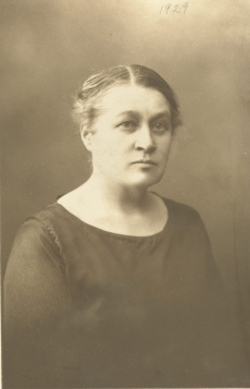 Johanna Kitzberg 1929. a
