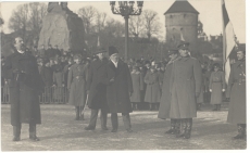 Eesti Vabariigi II aastapäev 1920. a Tallinnas Peetri platsil