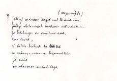 Jaan Oks [Luuletusi ja rütmistatud proosat] 1907-1908. 1. lehekülg. Orig.: Fond 201 M 2:1