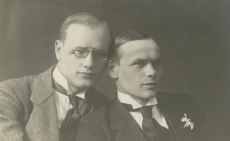 August Gailit ja Henrik Visnapuu