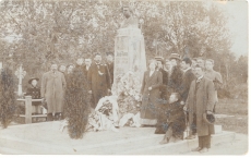 Jakob Tamme mälestusmärgi avamine 24. mail 1912. a Väike-Maarja kalmistul