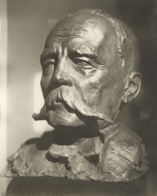 J. Raudsepa skulptuur "Minister O. Kallase portree"