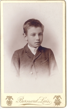 Bernhard Linde lapsena