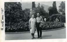 Jaan ja Elise Kurn Jaltas 1965. a