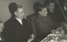 Vasakult: Tekkel, J. Kärner, Th. Melso RK "Ilukirjandus ja Kunst" mai 1941