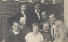 Siuru 1917. a: P. Aren, O. Krusten, Friedebert Tuglas, Artur Adson, M. Under, a Gailit, Johannes Semper, Henrik Visnapuu