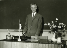 Karl Ristikivi 1963. a. suvel Sånga-Säbys