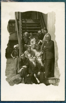 Aleksander Tassa "Pallase" õpilastega 1925. a. kevadel