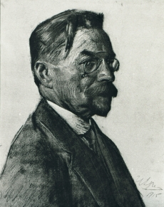 A. Laikmaa. August Kitzberg (pastell, 1915)
