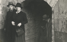 Artur Adson ja Marie Under kirjanike ringsõidul 1938. a