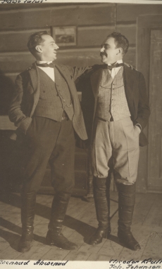 A. Kitzbergi "Püve talus" "Estonias" 1926. Theodor Krull ja J. Johanson (Andres ja Jüri Ahvenas)