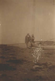 Jaan ja Silvi Kitzberg Saaremaal 1931. a. suvel