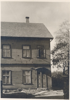 Anna Haava elukoht Tartus 1922-1924 Kastani tän. 67( varem nr.33)