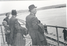 E. Tuglas, E. Eesorg, P. Kurvits, F. Tuglas Punkaharju, Soome, juuni 1938
