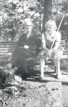 Friedebert ja Elo Tuglas, 1963