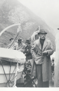 Friedebert Tuglas Norra reisil juuni-juuli 1939