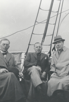 F. Tuglas, V. Treumann, r Kleis Norra-reisil, juuni-juuli 1939