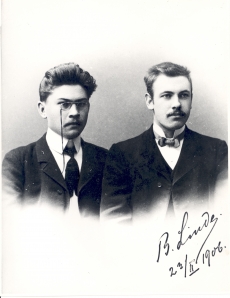 Friedebert Tuglas ja Bernhard Linde