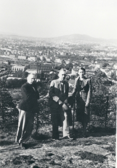 V. Treumann, F. Tuglas, E. Tuglas Oslos, 1939