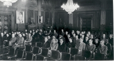 Eesti-Soome rahvuslike teaduste uurijate kongressi avakoosolek Helsingis 1. juunil 1939