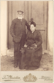 Eduard Vilde, vanemad Visti mõisas