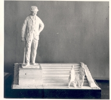 Eduard Vilde, E. Taniloo. E. Vilde monumendi kavand. 1964