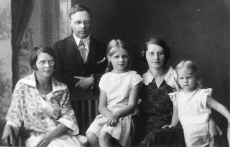 Eduard Hubel perekonnaga [1927]