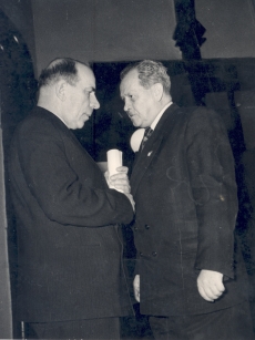 Johannes Semper ja Semjon Jevgenov Moskvas