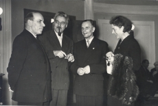 Johannes Semper, Konstantin Simonov, Paul Rummo ja Aira Kaal Moskvas