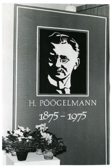 Hans Pöögelmanni 100. sünniaastapäeva tähistamine 5.01.1976 Kirjanike Majas
