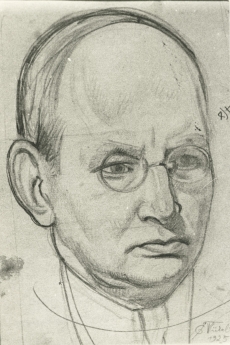 Eduard Viiralt. August Alle portree 1925. a