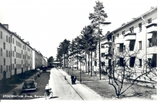 Johannes Aaviku viimane elukoht Stockholmis Borensvägeni tänavas