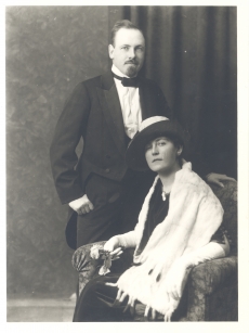 Bernhard Linde abikaasaga