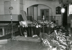 Betti Alveri põrm Tartu Peetri kirikus 23. 06. 1989. a 