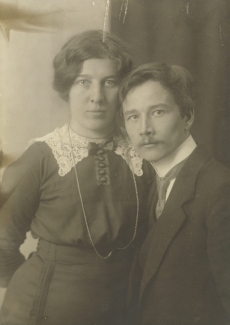 Karl ja Alma Ast Peterburis 1916. a.