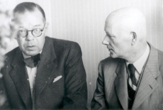 August Gailit ja Helmut Pürkop