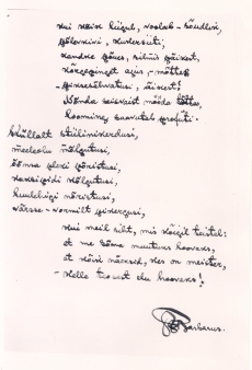 Johannes Vares-Barbaruse käekirja näide.