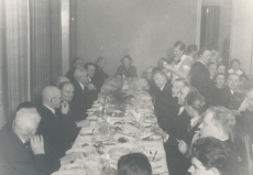 EKS-i, EKL, "Vanemuise" ja Eesti Põllumeeste Seltsi poolt korraldatud koosviibimine EKS ruumides K. E. Söödi 75. sünnipäeva puhul, 18. I 1938