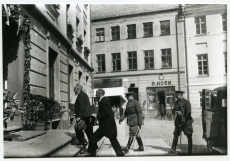 Konstantin Päts jt külastamas Tartu Raekoda [Tartu ülikooli 300. aastapäeva puhul] 1932