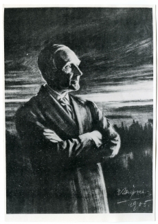 A. Laikmaa, Fr. R. Kreutzwaldi portree (pastell, 1905)