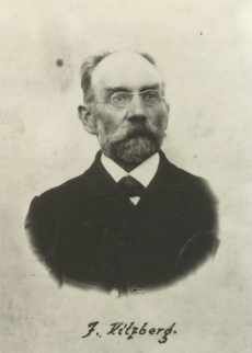 August Kitzbergi vend Jaan Kitzberg (1838-1916), Maie kooliõpetaja 1876-1900 
