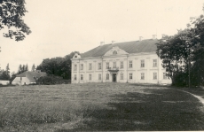 Endine Liigvalla mõisa peahoone, kus F. r Faehlmann ja J. J. Nocks kodukoolis käisid